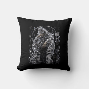 King Mentality Diamond Streetwear Aesthetic Cushion