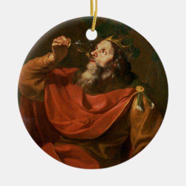 King Midas Ceramic Tree Decoration (Front)