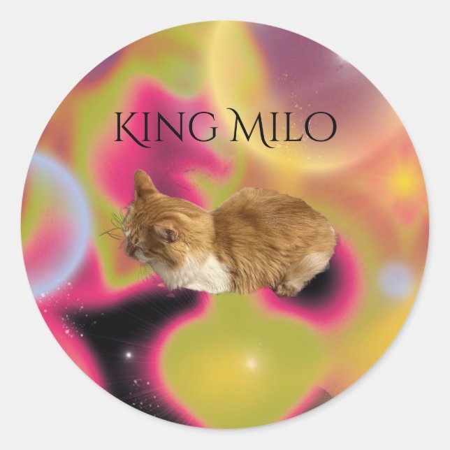 King Milo Sticker (Front)