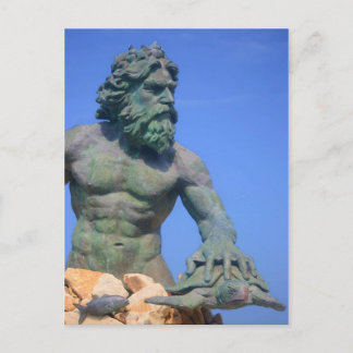 King Neptune by Shirley Taylor Postcard
