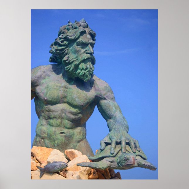 King Neptune by Shirley Taylor Poster (Front)