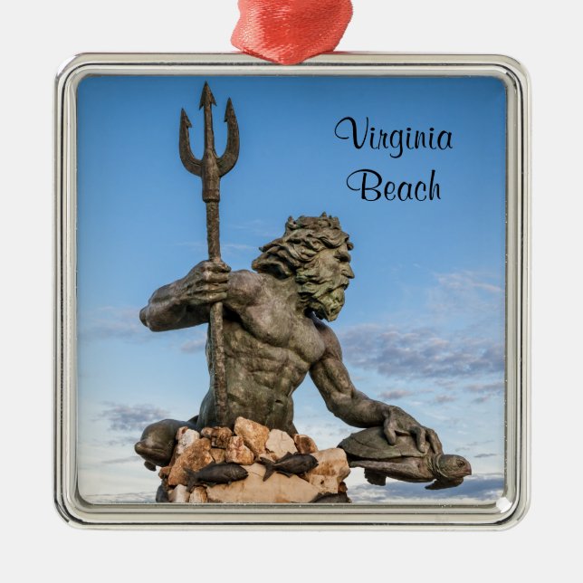 King Neptune Metal Tree Decoration (Front)