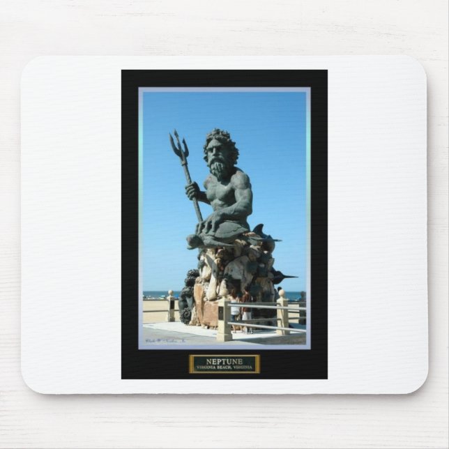 King Neptune Mouse Pad (Front)