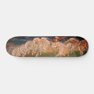 King Neptunes horses skateboard