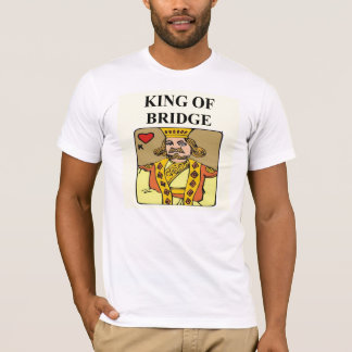 king of bridge duplicate game player T-Shirt