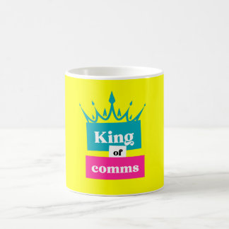 King of comms mug