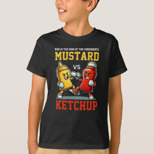 King of condiments Mustard vs Ketchup Classic T-Shirt