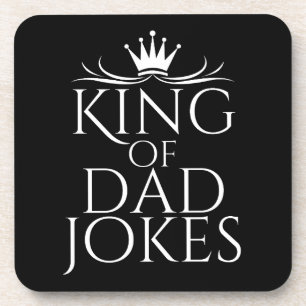 King of Dad Jokes Coaster
