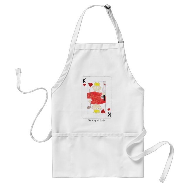 king of dads card standard apron (Front)