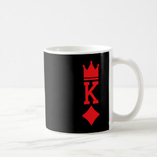 King of Diamonds Playing Card Halloween Costume Coffee Mug
