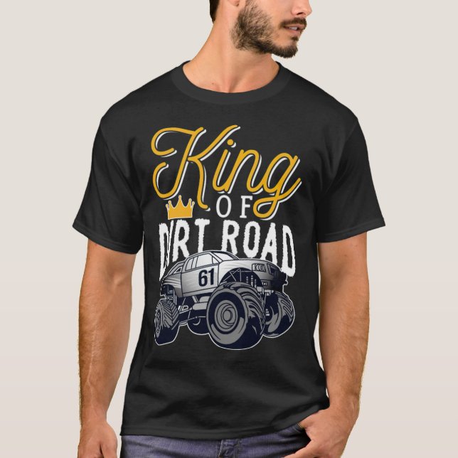 King Of Dirty black  T-Shirt (Front)