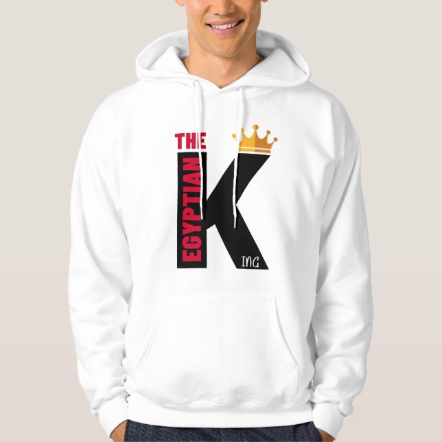 King of Egypt Shirt, Mo Salah T-Shirt Hoodie (Front)