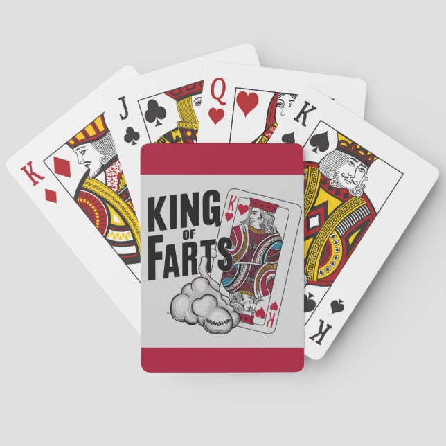 King of Farts Playing Cards (Back)