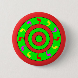 King of Fire 6 Cm Round Badge