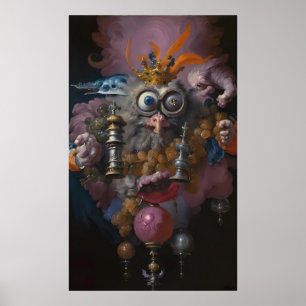 King of Furby Magic Poster
