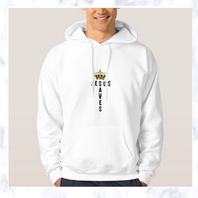 King of Glory Jesus Saves Hoodie (Creator Uploaded)