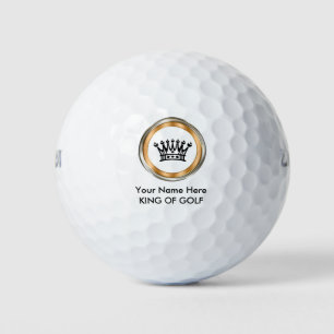 King Of Golf Monogram Balls
