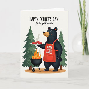 King Of Grill Fathers Day Card