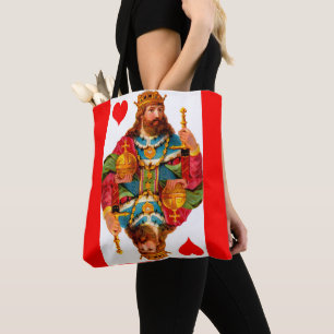 King of Hearts and Queen of Hearts Tote Bag