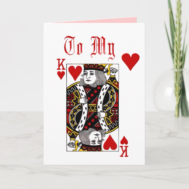 King Of Hearts Card (Front)