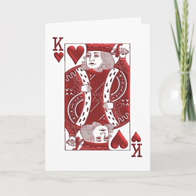 King of Hearts, Father's Day Card (Front)