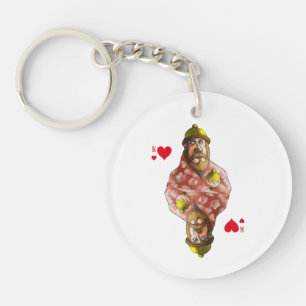  King of hearts Key Ring