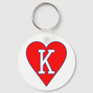 King of Hearts Keychain