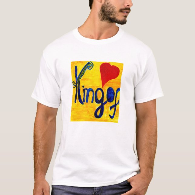 king Of Hearts T-Shirt (Front)
