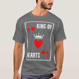 King Of Hearts Texas Holdem Poker - 1 T-Shirt