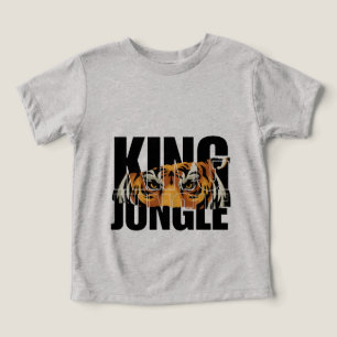 King of Jungle Tiger Baby T-Shirt