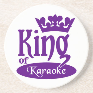 King of Karaoke coaster