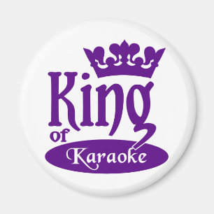 King of Karaoke magnet