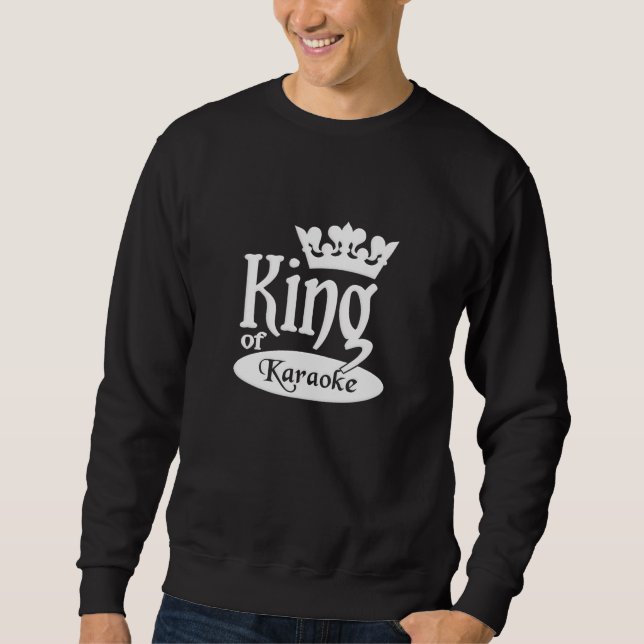 King of Karaoke shirt - choose style & colour (Front)