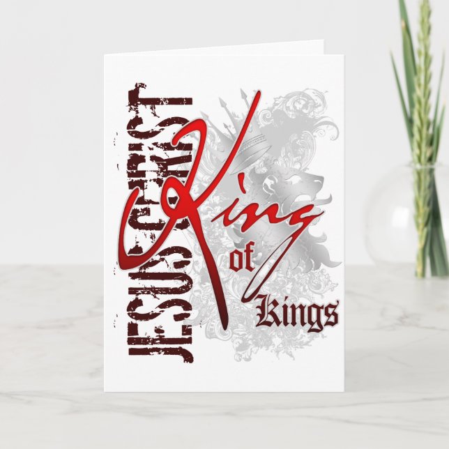 King of Kings Card (Front)