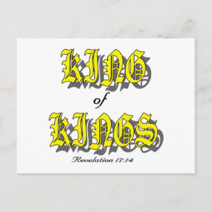 King of Kings christian gift item Postcard