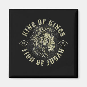 King Of Kings Lion Of Judah Christian Faith Religi Magnet