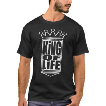 King of Life – Crown Typography Design