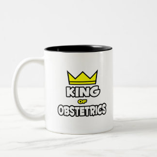 King of Obstetrics Two-Tone Coffee Mug