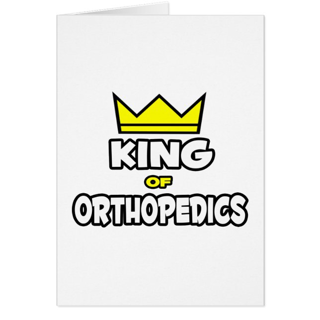 King of Orthopaedics (Front)
