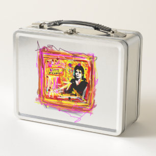 King of Pop Metal Lunch Box
