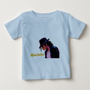 King of Pop Moonwalk Legend Retro Tribute Design Baby T-Shirt