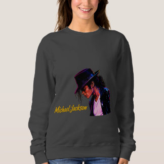 King of Pop Moonwalk Legend Retro Tribute Design Sweatshirt