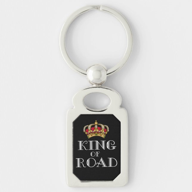 King of road key ring (Front)