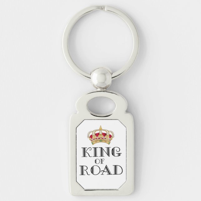 King of road key ring (Front)
