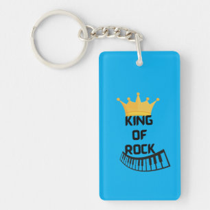 King of Rock on keychain