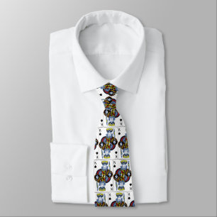 king of spades card tie
