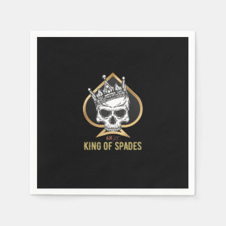 King of spades napkin