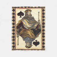 King of Spades Playing Card by Vision Studio