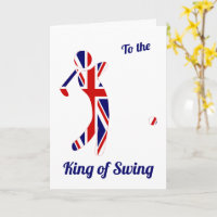 King of Swing | Union Jack Golfer | Father's Day