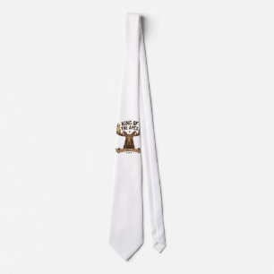 King of the Apex - Vintage American Moose Tie